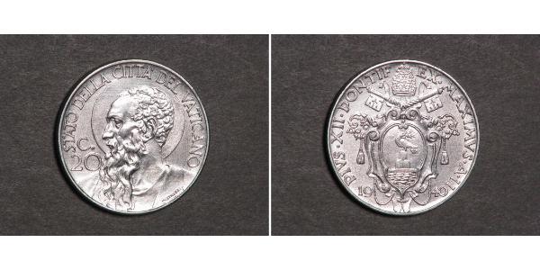 20 Centesimo Vatican (1926-)  