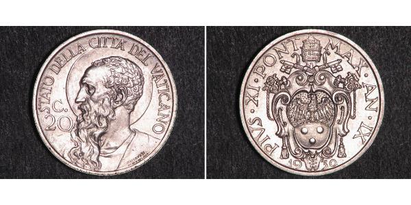 20 Centesimo Vaticano (1926-)  