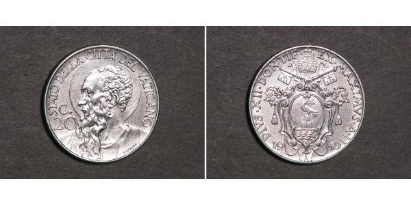 20 Centesimo 梵蒂冈  