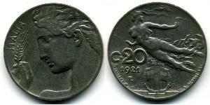 20 Centesimo 意大利王國 (1861-1946) 镍 