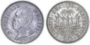 20 Centime Haiti Copper/Nickel 