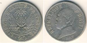 20 Centime Haïti Cuivre/Nickel 