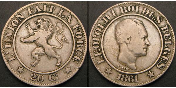 20 Centime Belgien  