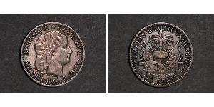 20 Centime / 1/5 Gourde Haiti 銀 