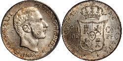 20 Centimo Philippines Argent 