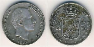 20 Centimo Philippines Argent 