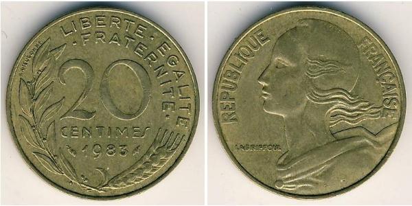 20 Centimo France  