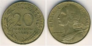 20 Centimo 法国  