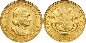 20 Colon Costa Rica 金 克里斯托弗·哥伦布