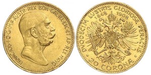 20 Corona Austria-Hungary (1867-1918) Gold Franz Joseph I (1830 - 1916)