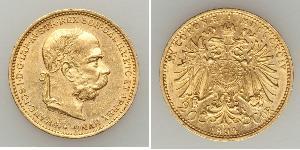 20 Corona Autriche-Hongrie (1867-1918) Or Franz Joseph I (1830 - 1916)