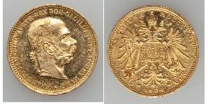 20 Corona Autriche-Hongrie (1867-1918) Or Franz Joseph I (1830 - 1916)