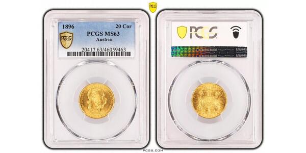 20 Corona Impero austro-ungarico (1867-1918) Oro Franz Joseph I (1830 - 1916)