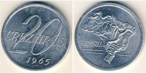 20 Cruzeiro Brasilien Aluminium 