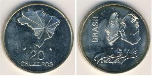 20 Cruzeiro Brasilien Silber 