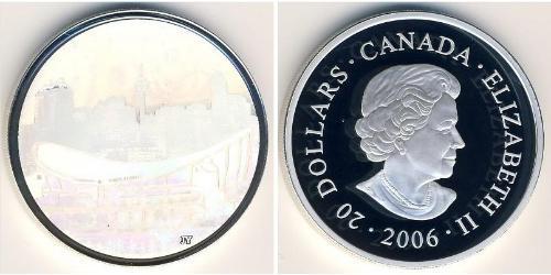 20 Dollar Canada Argent 