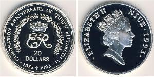20 Dollar Niue Argent 