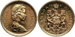 20 Dollar Canada Gold Elizabeth II (1926-2022)