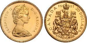 20 Dollar Kanada Gold Elizabeth II (1926-2022)