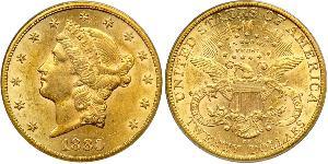 20 Dollar USA (1776 - ) Gold 