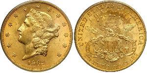 20 Dollar USA (1776 - ) Gold 