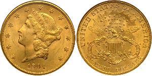 20 Dollar USA (1776 - ) Gold 