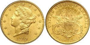 20 Dollar USA (1776 - ) Gold 