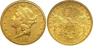 20 Dollar USA (1776 - ) Gold 