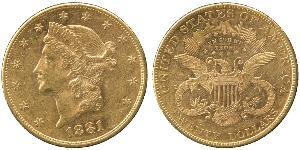 20 Dollar USA (1776 - ) Gold 