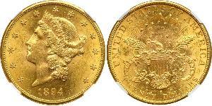 20 Dollar USA (1776 - ) Gold 