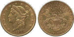 20 Dollar USA (1776 - ) Gold 