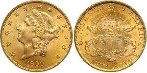 20 Dollar USA (1776 - ) Gold 