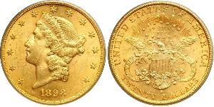 20 Dollar USA (1776 - ) Gold 