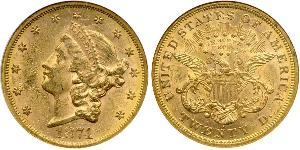 20 Dollar USA (1776 - ) Gold 