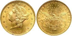 20 Dollar USA (1776 - ) Gold 