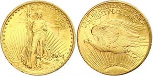 20 Dollar USA (1776 - ) Gold 