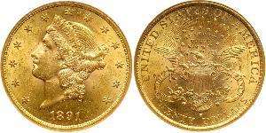 20 Dollar USA (1776 - ) Gold 