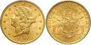 20 Dollar USA (1776 - ) Gold 