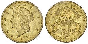 20 Dollar USA (1776 - ) Gold 