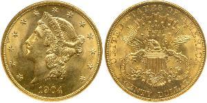 20 Dollar USA (1776 - ) Gold 