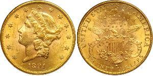 20 Dollar USA (1776 - ) Gold 