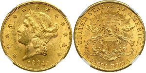 20 Dollar USA (1776 - ) Gold 