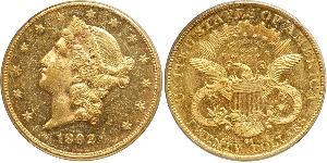 20 Dollar USA (1776 - ) Gold 