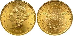 20 Dollar USA (1776 - ) Gold 