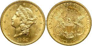 20 Dollar USA (1776 - ) Gold 