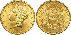 20 Dollar USA (1776 - ) Gold 