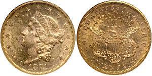 20 Dollar USA (1776 - ) Gold 