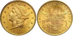 20 Dollar USA (1776 - ) Gold 