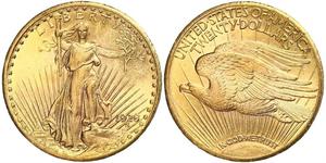20 Dollar USA (1776 - ) Gold 