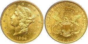 20 Dollar USA (1776 - ) Gold 